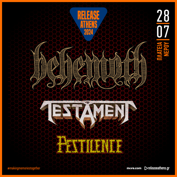 Behemoth - Testament - Pestilence