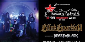BLIND GUARDIAN & Beast in Black – 26/6/25 @ Δημοτικό Θέατρο Λυκαβηττού | ROCKWAVE30 Anniversary edition Guardian