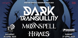 Dark Tranquillity – Moonspell – Hiraes live σε Αθήνα και Θεσσαλονίκη Dark Tranquillity