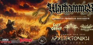 WARHAMMER – CULT OF ORPIST – PENTHOS – INNER DARKNESS live in Athens Warhammer