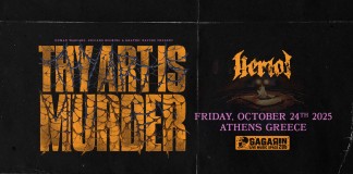 24.10.2025 – Gagarin – THY ART IS MURDER & HERIOT Thy Art