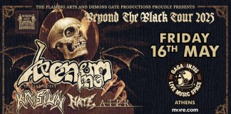 VENOM INC. / KRISIUN / HATE / ATER: 6(66) λόγοι για να παρευρεθείτε στα live τους Venom Inc