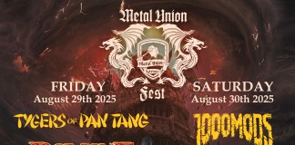 Metal Union Festival στο Αγρίνιο – Τελικό lineup! Metal Union