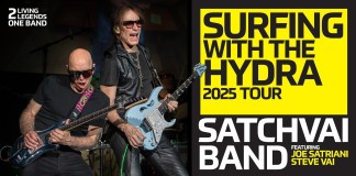 SATCHVAI BAND: Αλλαγή χώρου διεξαγωγής της συναυλίας των Satriani / Vai Satchvai