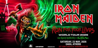 Οι IRON MAIDEN στο OAKA τον Μάιο του 2026!!! Maiden
