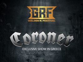 CORONER: Ανακοινώθηκε εμφάνισή τους στο Golden R Festival!!! Coroner