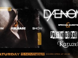 Daenoma: Album Release Show w// Pretend We Are Dead + Karuzel / Saturday 15/11 live @ΙΛΙΟΝ Plus Daenoma