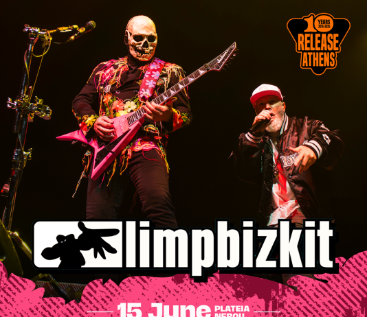 Release Athens 2026 – Limp Bizkit & more tba, 15/06/2026, Πλ.Νερού Limp Bizkit
