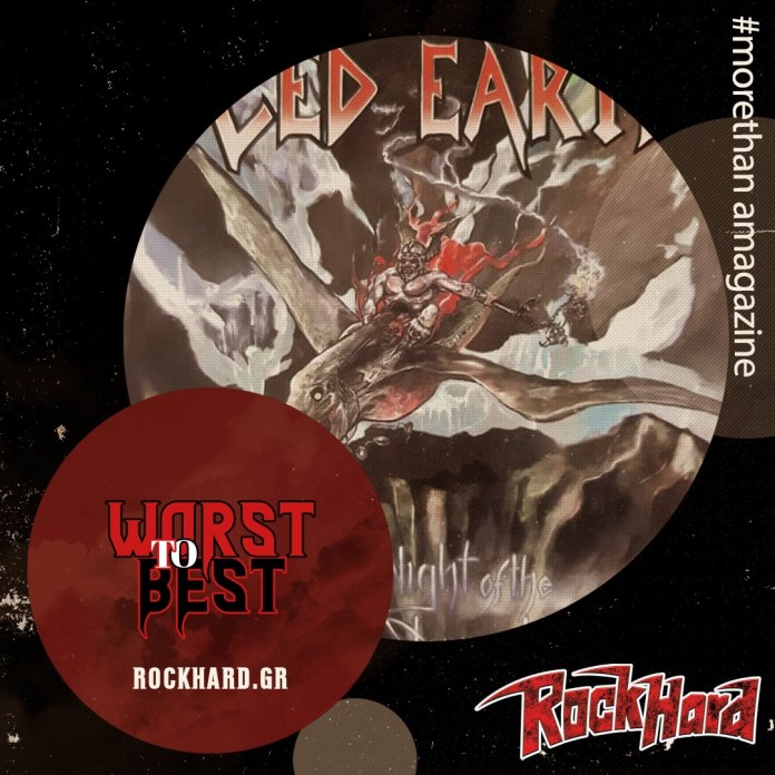 Iced Earth - Night of the Stormrider worst to best Iced