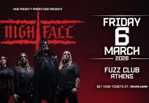ΟΙ NIGHTFALL LIVE ΣΤΟ FUZZ CLUB | ΠΑΡΑΣΚΕΥΗ 6 ΜΑΡΤΙΟΥ 2026 Nightfall