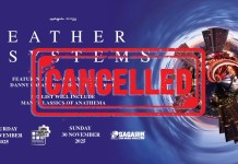 Ανακοίνωση για την ακύρωση των συναυλιών των WEATHER SYSTEMS Weather