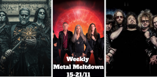 Weekly Metal Meltdown (15-21/11, LAMB OF GOD, POWERWOLF, ULVER and more) Weekly