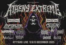 ATHENS EXTREME FESTIVAL 2025 (12 – 13 ΔΕΚΕΜΒΡΙΟΥ) Extreme