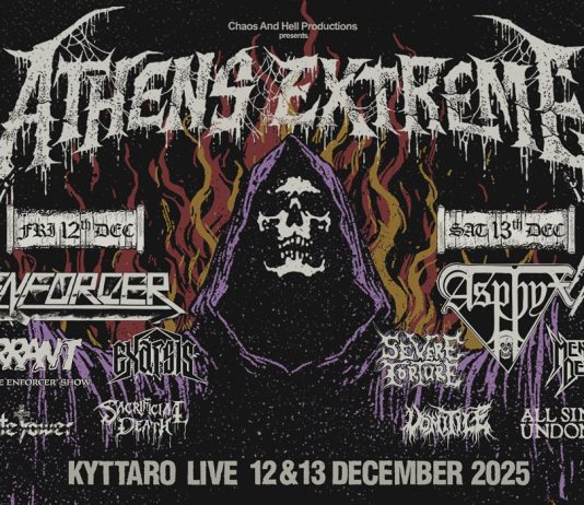 ATHENS EXTREME FESTIVAL 2025 (12 – 13 ΔΕΚΕΜΒΡΙΟΥ) Extreme