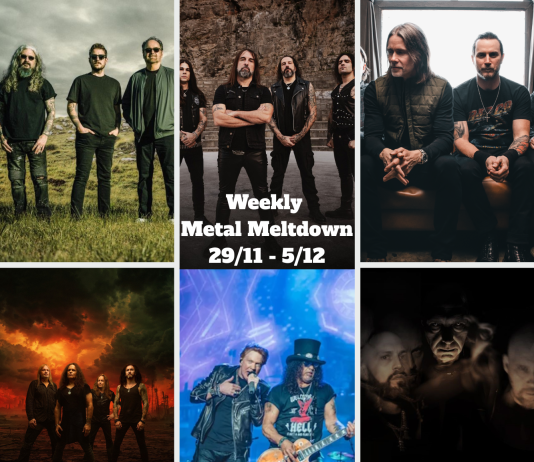 Weekly Metal Meltdown (29/11 – 5/12, GUNS N’ ROSES, KREATOR, MAYHEM and many more) Weekly 29-11-5-12