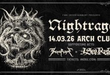Οι Nightrage επιστρέφουν στην Αθήνα για μία συναυλία-δυναμίτη! Μαζί τους οι AmongRuins και I See Red Nightrage