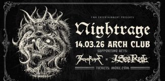 Οι Nightrage επιστρέφουν στην Αθήνα για μία συναυλία-δυναμίτη! Μαζί τους οι AmongRuins και I See Red Nightrage