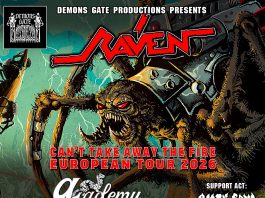 Οι Raven φέρνουν το ανόθευτο heavy metal τους στην Ελλάδα! Raven