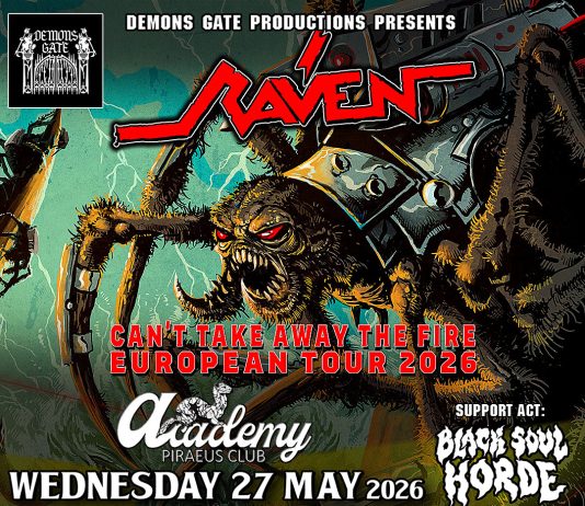 Οι Raven φέρνουν το ανόθευτο heavy metal τους στην Ελλάδα! Raven