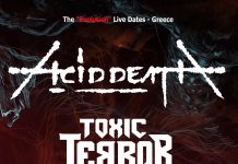 ACID DEATH – TOXIC TERROR – THOUSANDDEAD live στο Ηράκλειο