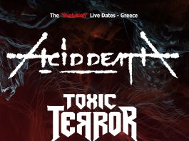 ACID DEATH – TOXIC TERROR – THOUSANDDEAD live στο Ηράκλειο