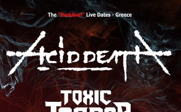 ACID DEATH – TOXIC TERROR – THOUSANDDEAD live στο Ηράκλειο