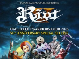 RIOT V: Ανακοινώθηκε tour στην Ελλάδα και την Κύπρο το Νοέμβριο Riot