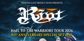 RIOT V: Ανακοινώθηκε tour στην Ελλάδα και την Κύπρο το Νοέμβριο Riot