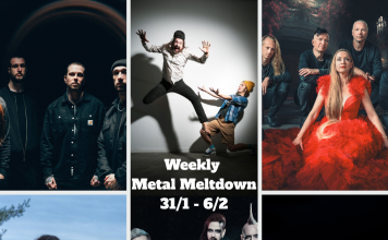 Weekly Metal Meltdown: (31/1 – 6/2, LORD OF THE LOST, SYLOSIS, HEATHEN and more) Weekly 31-1-6-2