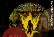 CRADLE OF FILTH – “Damnation and a day” – Worst to best Cradle