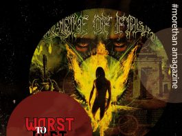 CRADLE OF FILTH – “Damnation and a day” – Worst to best Cradle