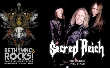 SACRED REICH: Ανακοινώθηκε η εμφάνισή τους στο Rethymno Rocks! Reich