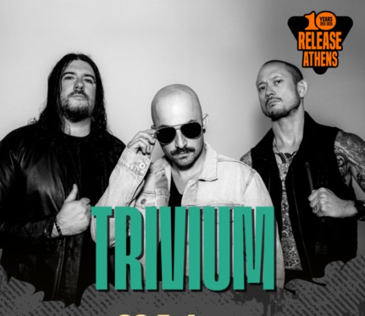 Release Athens Festival: Οι TRIVIUM μαζί με τους PANTERA στις 9 Ιουλίου Trivium