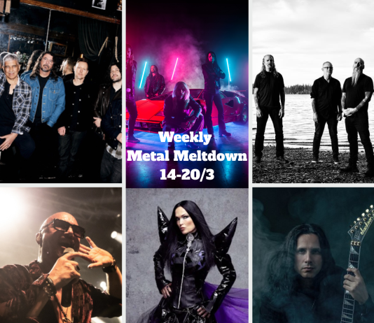 Weekly Metal Meltdown (14-20/3, GEOFF TATE, TARJA, GUS G and more) Weekly 14-20-3