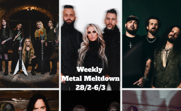 Weekly Metal Meltdown (28/2 – 6/3, VENOM, EVERGREY, YOTH IRIA and more) Weekly 28-2-6-3
