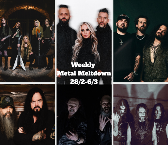 Weekly Metal Meltdown (28/2 – 6/3, VENOM, EVERGREY, YOTH IRIA and more) Weekly 28-2-6-3