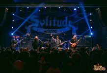 UP THE HAMMERS DAY 1: VULTURES VENGEANCE – OLD SEASON – WRATHBLADE – IRONSWORD – RIOT CITY – LIEGE LORD – SOLITUDE AETURNUS (13/3, Gagarin205) Solitude