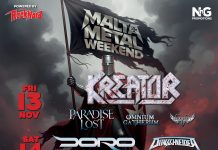MALTA METAL WEEKEND με EUROPE, KREATOR, DORO και πολλούς άλλους Malta