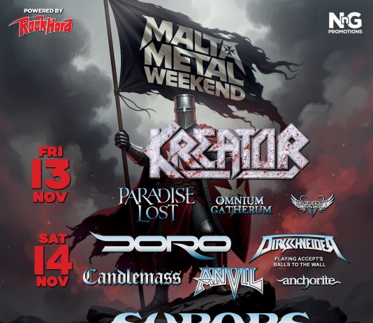 MALTA METAL WEEKEND με EUROPE, KREATOR, DORO και πολλούς άλλους Malta
