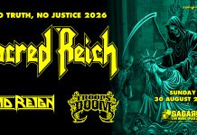 SACRED REICH – ACID REIGN – THE TROOPS OF DOOM live in Athens Sacred