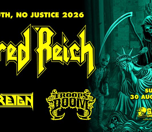 SACRED REICH – ACID REIGN – THE TROOPS OF DOOM live in Athens Sacred