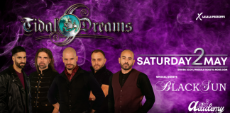 Tidal Dreams @ Piraeus Club Academy – 2 Μαϊου 2026 Tidal Dreams