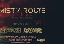 MISTY ROUTE – “Ethos” album release show Misty Route
