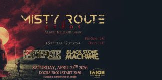 MISTY ROUTE – “Ethos” album release show Misty Route