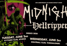 MIDNIGHT – HELLRIPPER: “An unholy alliance of satanic royalty” Midnight