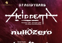 37 Acid Years: ACID DEATH (Live Album Recording Show)/NULL’O’ZERO/KARMA VIOLENS/GUNSMITH @KYTTARO Acid Death