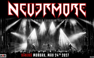 NEVERMORE: Έρχονται για συναυλία στην Αθήνα ύστερα από 17 χρόνια!!! Nevermore