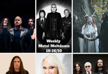 WEEKLY METAL MELTDOWN (10-16/10, Graham Bonnet feat. Bruce Dickinson, A PERFECT CIRCLE, DORO and more) Weekly 10-16